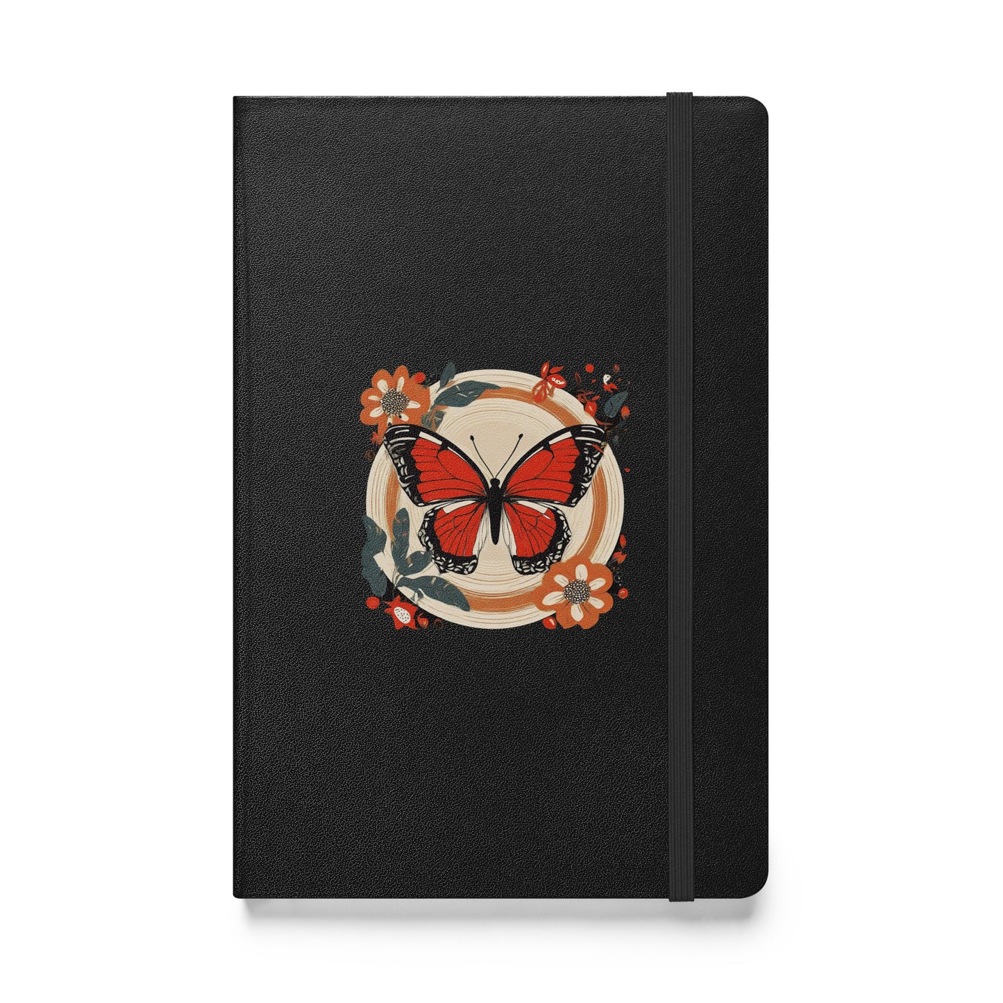 Hardcover bound notebook