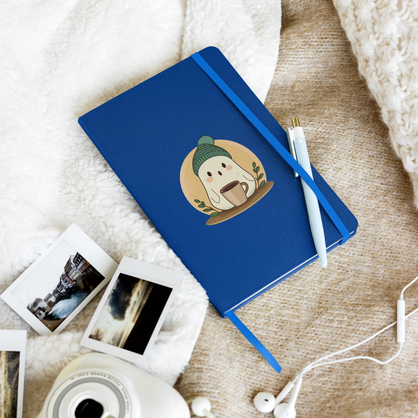 Hardcover bound notebook