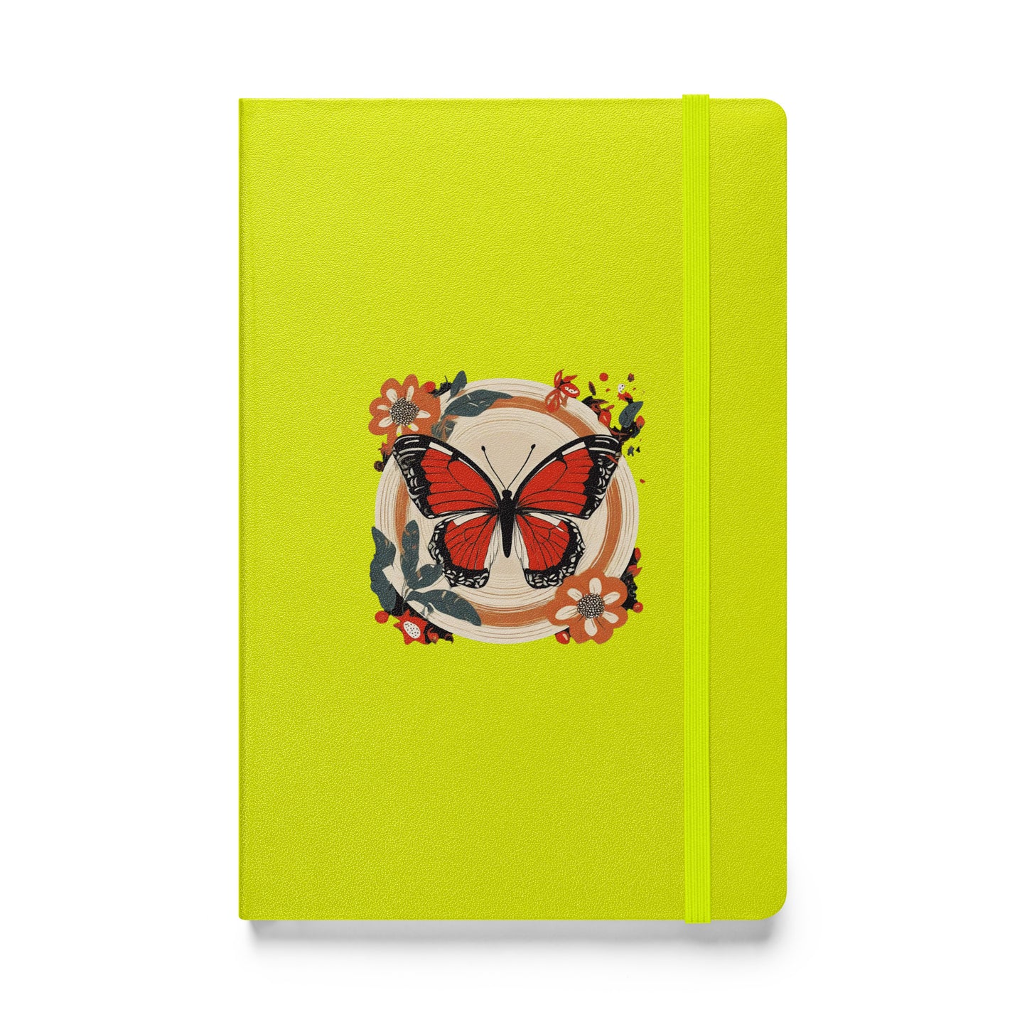 Hardcover bound notebook