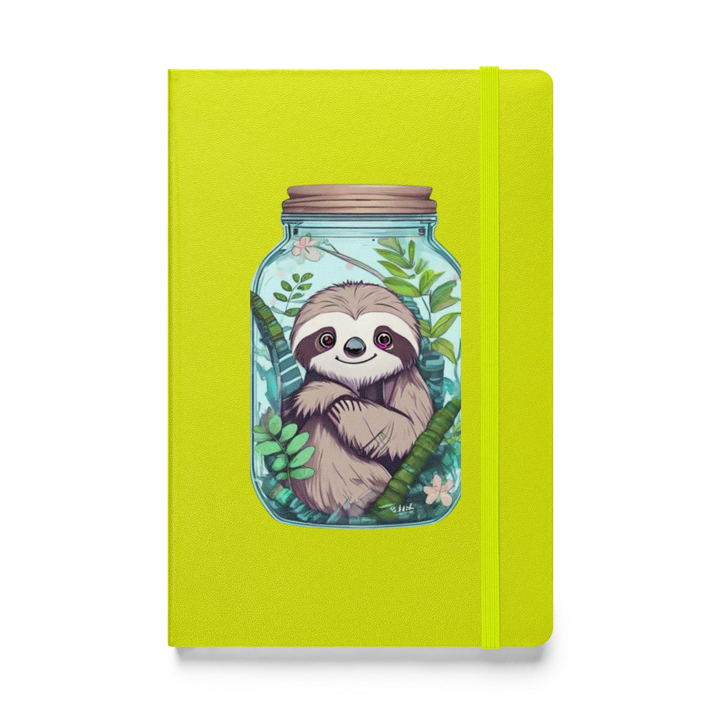 Hardcover bound notebook