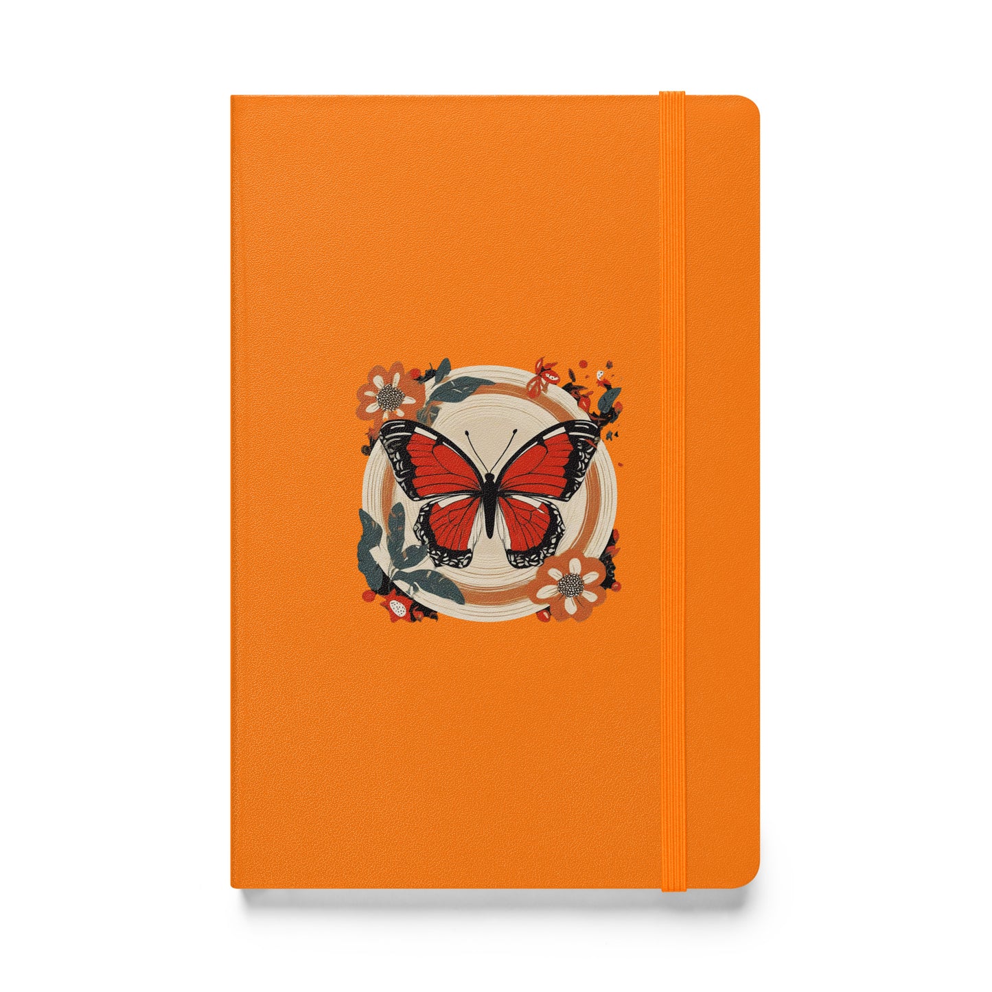 Hardcover bound notebook