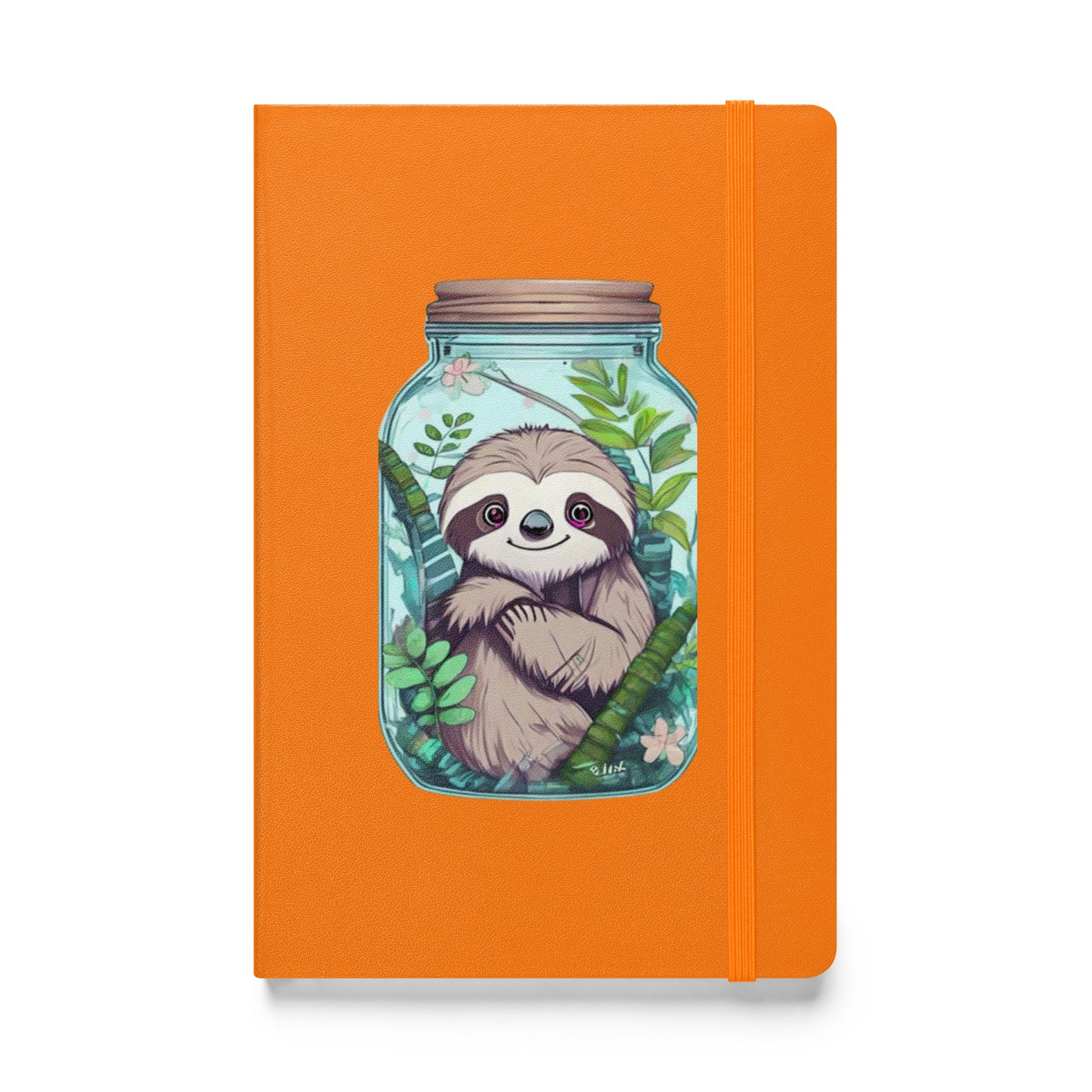 Hardcover bound notebook