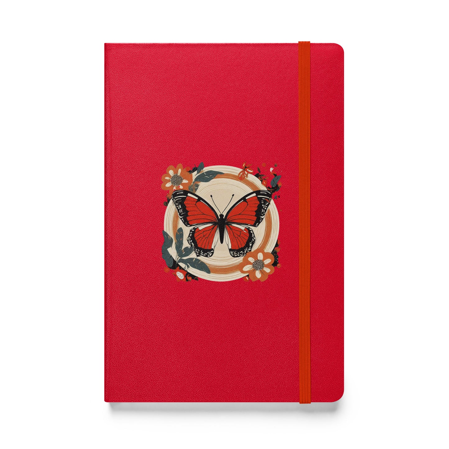 Hardcover bound notebook
