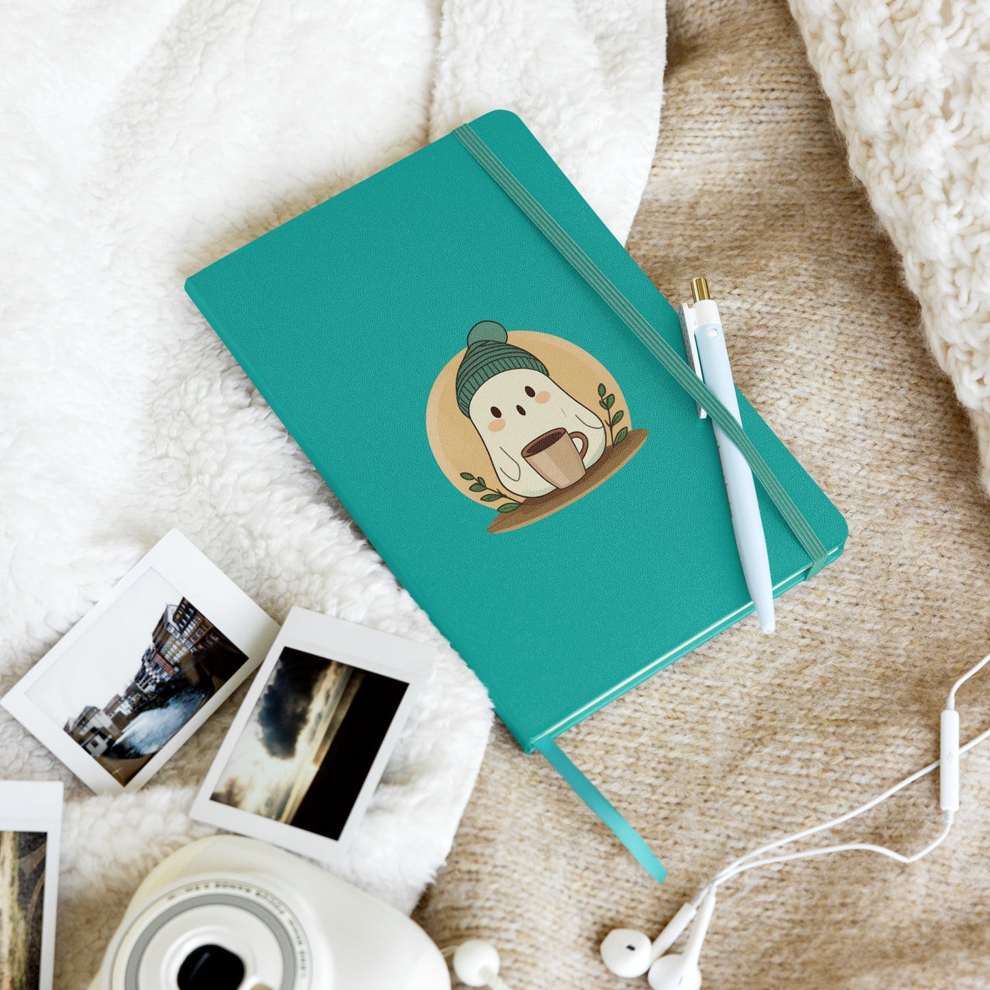 Hardcover bound notebook