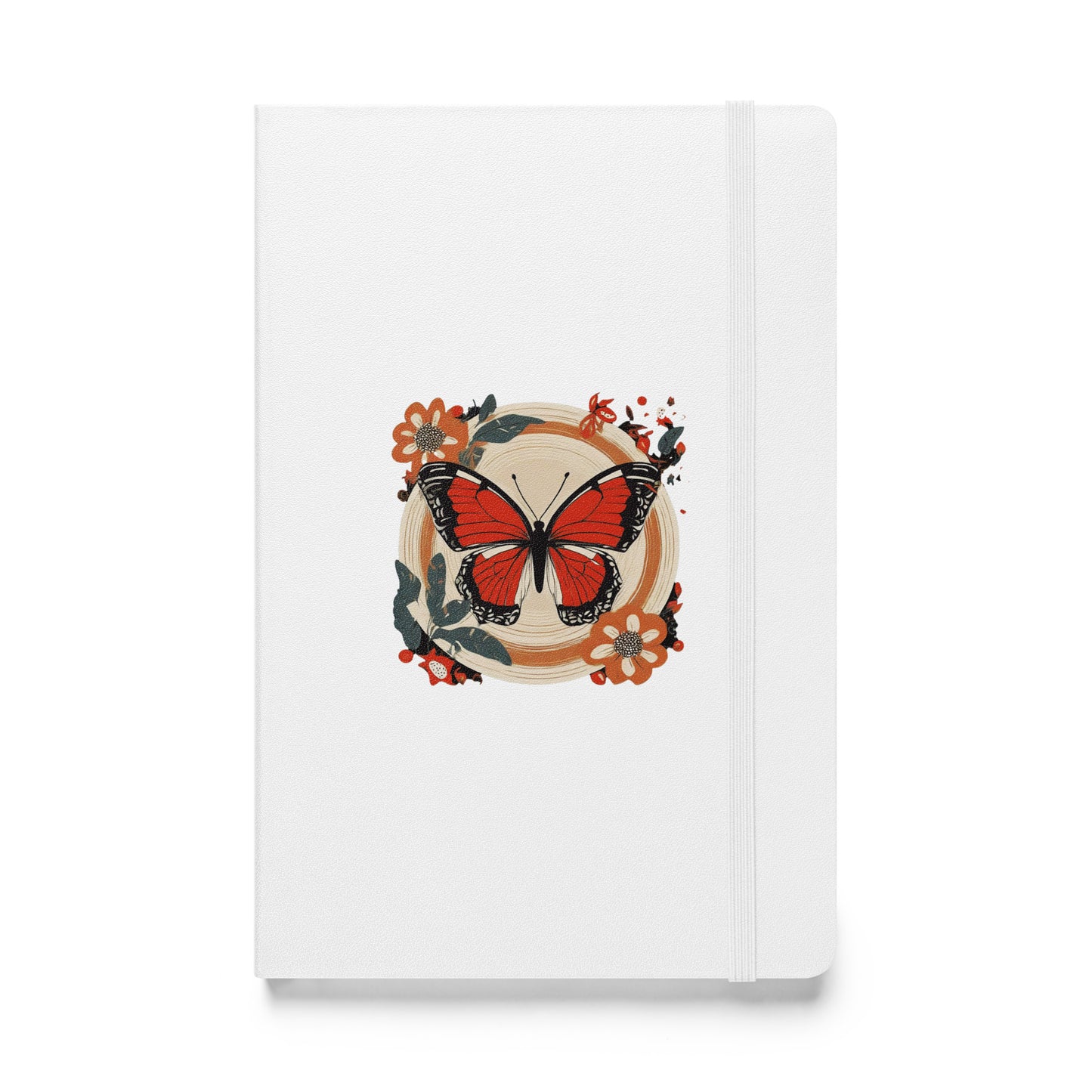Hardcover bound notebook
