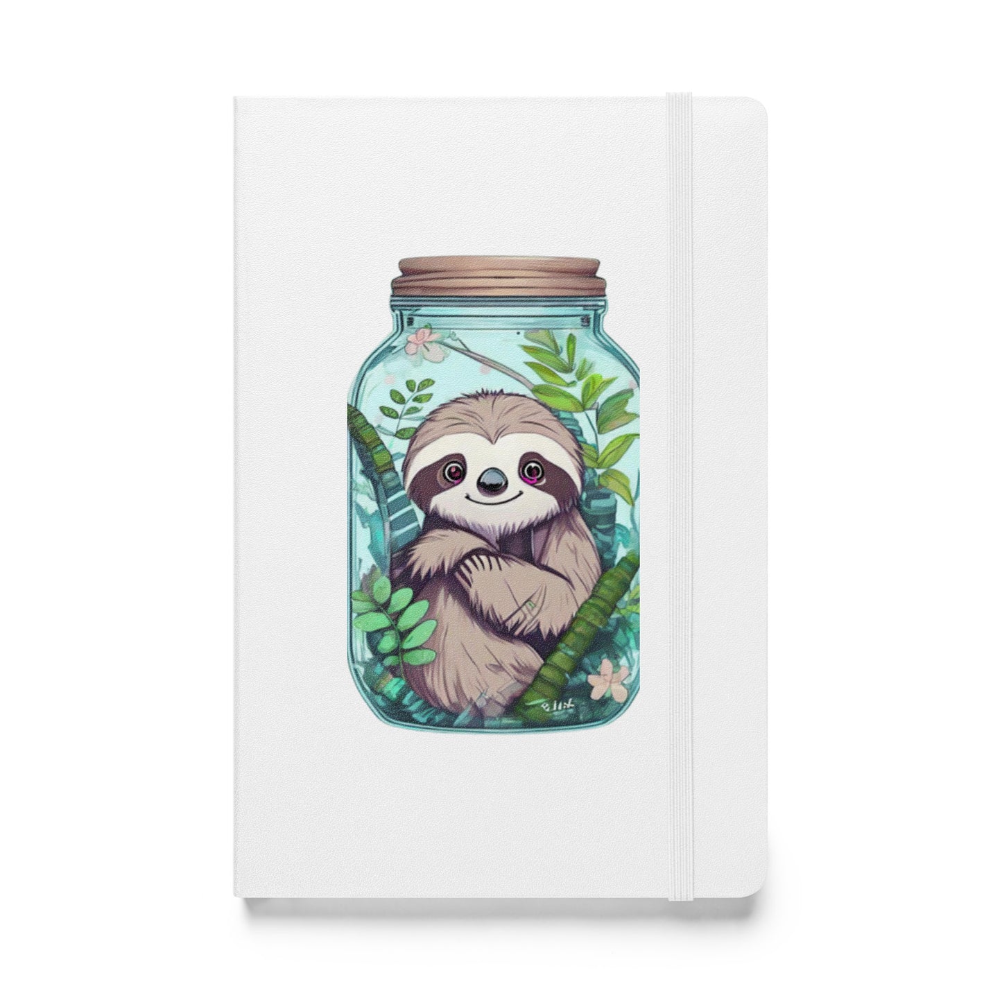 Hardcover bound notebook