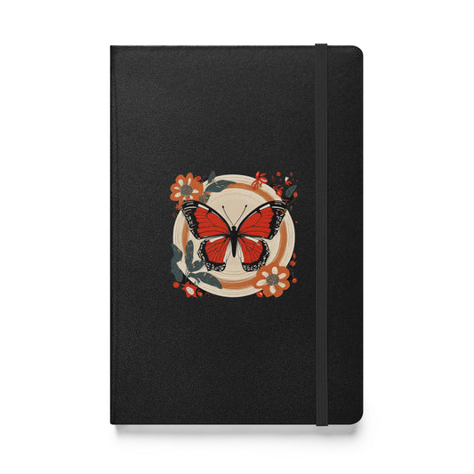 Hardcover bound notebook