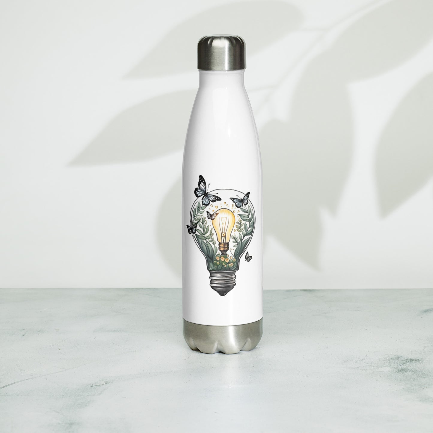 Stainless steel water bottle