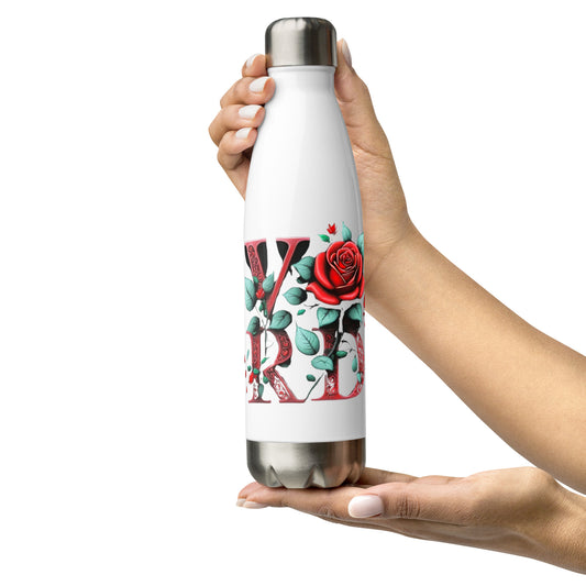 Stainless steel water bottle