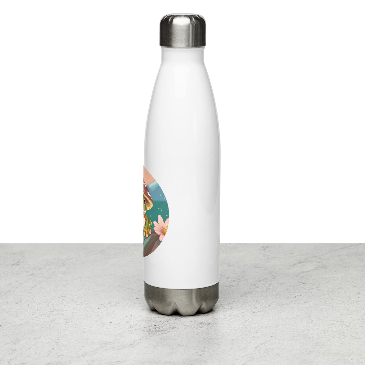 Stainless steel water bottle